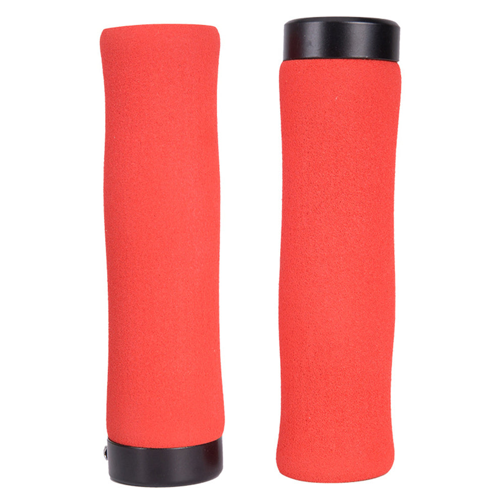 ZTTO AG28 1 Pair Shockproof Sponge Grips Single-sided Locking Handlebar Grips ZTTO AG28 1 Pair Shockproof Sponge Grips Single-sided Locking Handlebar Grips